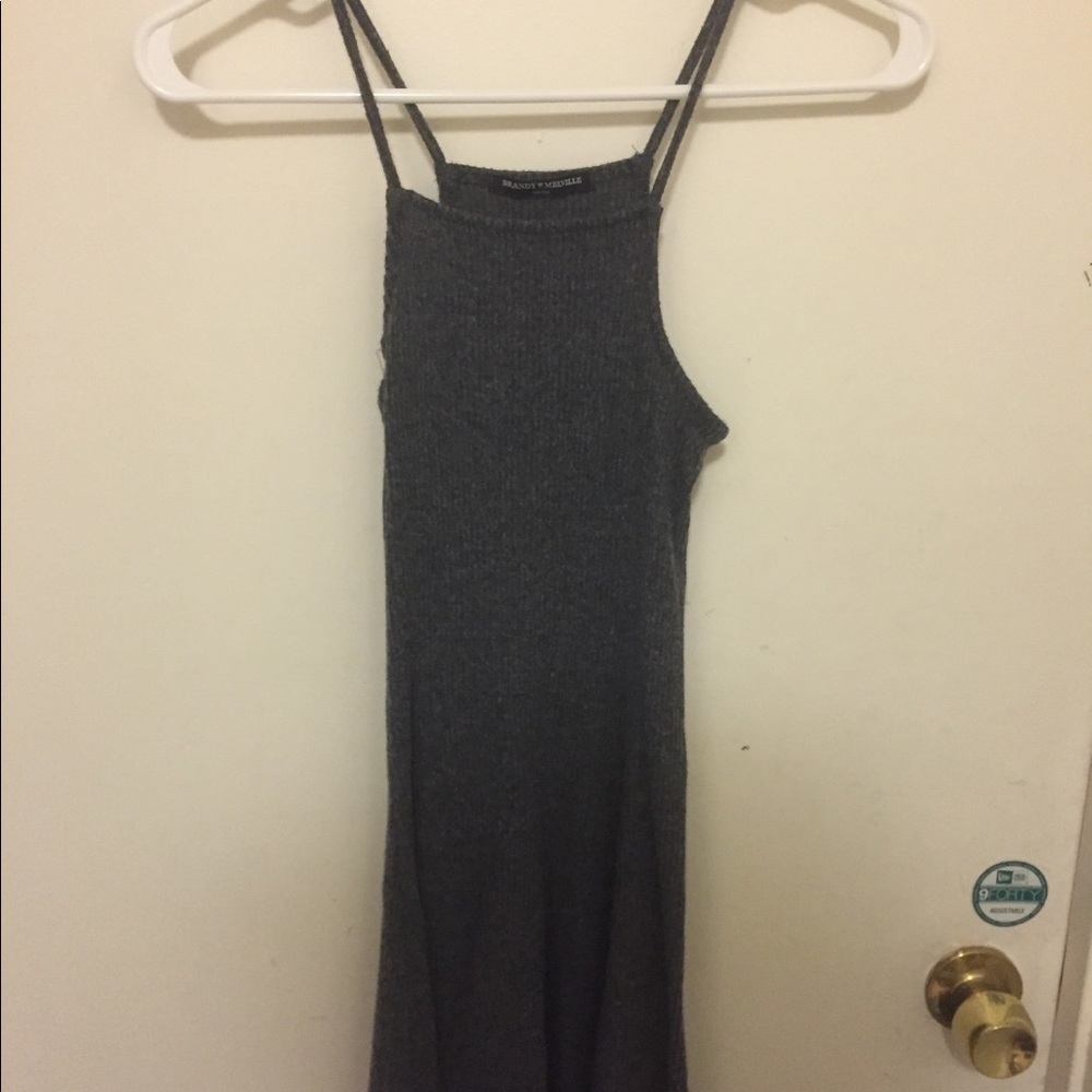 Grey brand new brandy Melville dress